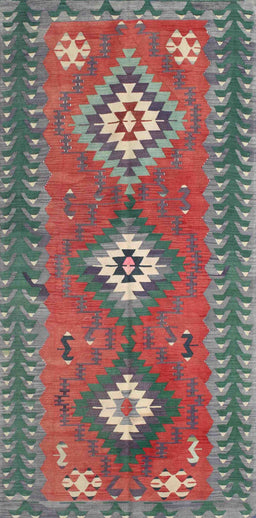 Machine Washable Contemporary Sage Green Rug, wshcon856