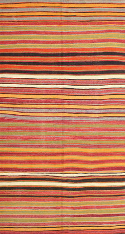 Machine Washable Contemporary Red Rug, wshcon864