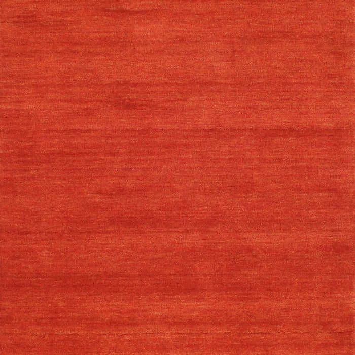 Contemporary Neon Red Modern Rug, con86
