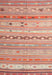 Machine Washable Contemporary Orange Rug, wshcon873