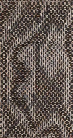 Machine Washable Contemporary Charcoal Black Rug, wshcon875