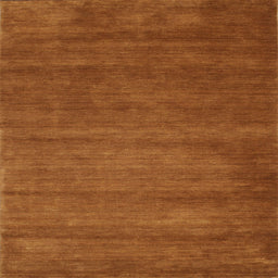 Square Contemporary Mahogany Brown Modern Rug, con87