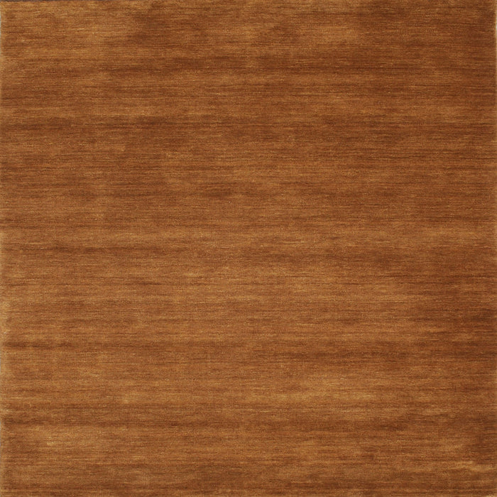 Square Contemporary Mahogany Brown Modern Rug, con87