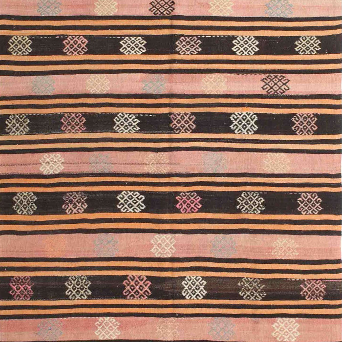 Contemporary Bakers Brown Southwestern Rug, con880