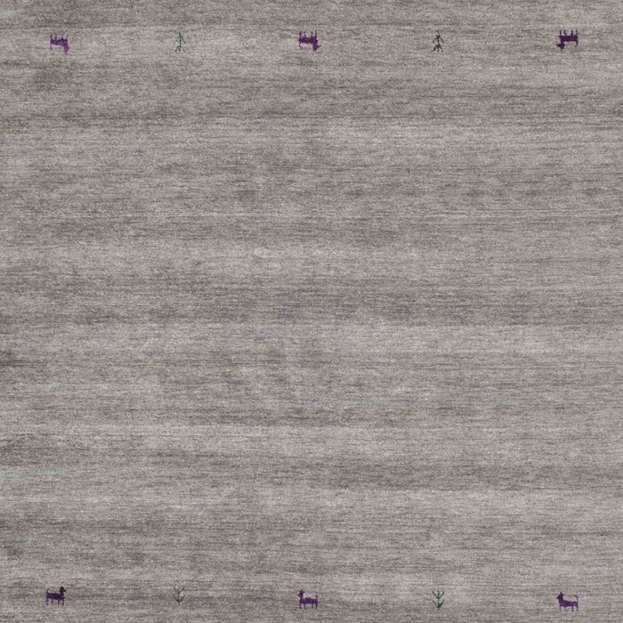 Machine Washable Contemporary Granite Gray Rug, wshcon885