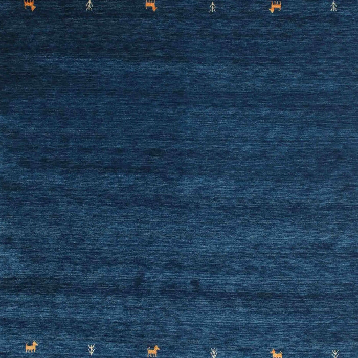 Contemporary Blue Modern Rug, con886