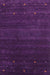 Machine Washable Contemporary Purple Rug, wshcon887