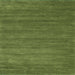 Square Contemporary Seaweed Green Modern Rug, con88