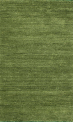 Machine Washable Contemporary Seaweed Green Rug, wshcon88