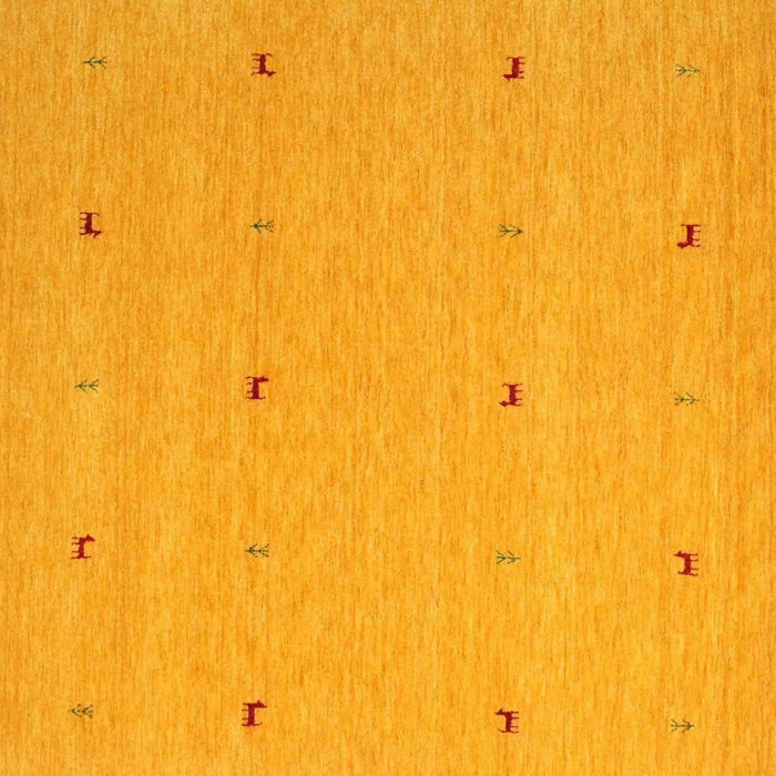 Sideview of Machine Washable Contemporary Dark Orange Rug, wshcon892