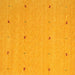 Sideview of Machine Washable Contemporary Dark Orange Rug, wshcon892