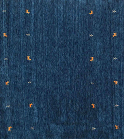 Machine Washable Contemporary Blue Rug, wshcon895
