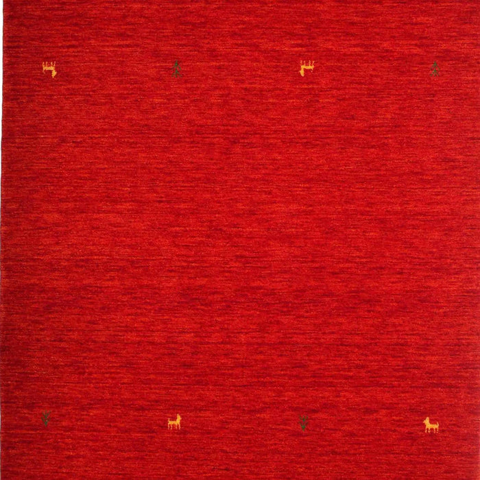 Contemporary Sunrise Orange Modern Rug, con896