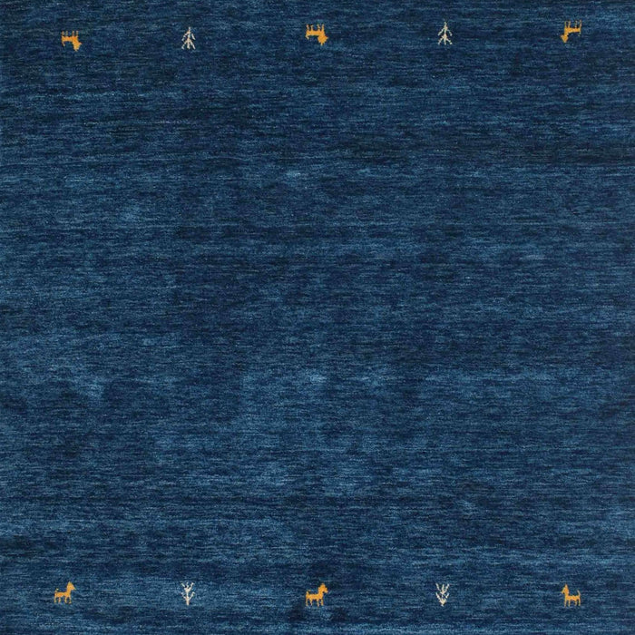 Contemporary Blue Modern Rug, con898