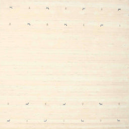 Sideview of Machine Washable Contemporary Peach Beige Rug, wshcon900