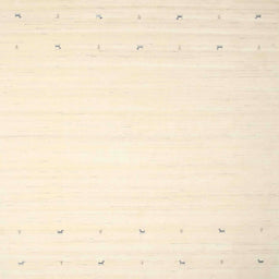 Square Contemporary Navajo White Gold Solid Rug, con901