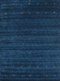 Machine Washable Contemporary Blue Rug, wshcon902