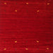Sideview of Machine Washable Contemporary Orange Red Rug, wshcon903