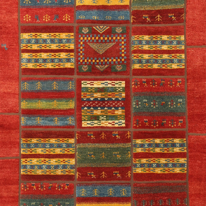 Contemporary Light Brown Modern Rug, con905