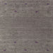 Sideview of Machine Washable Contemporary Rose Dust Purple Rug, wshcon913