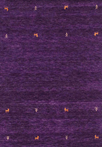 Machine Washable Contemporary Purple Rug, wshcon914