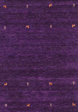 Machine Washable Contemporary Purple Rug, wshcon914