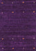 Machine Washable Contemporary Purple Rug, wshcon914