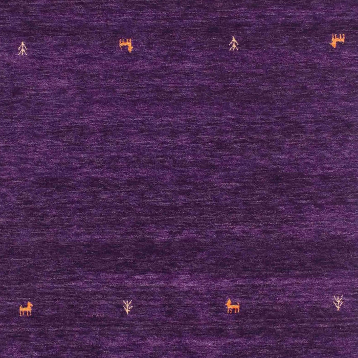 Machine Washable Contemporary Purple Rug, wshcon914
