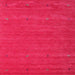 Sideview of Machine Washable Contemporary Red Rug, wshcon915