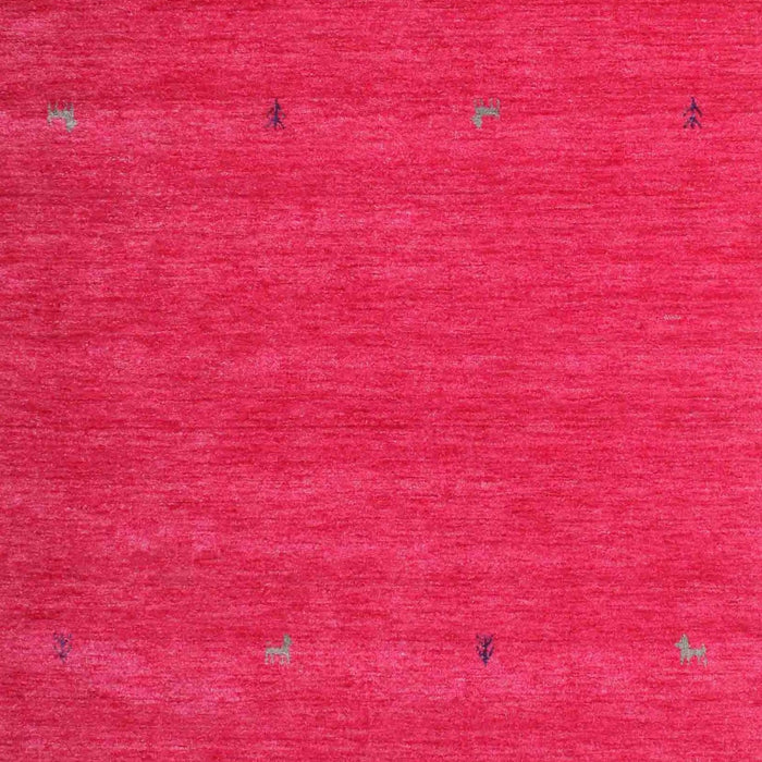 Machine Washable Contemporary Red Rug, wshcon915