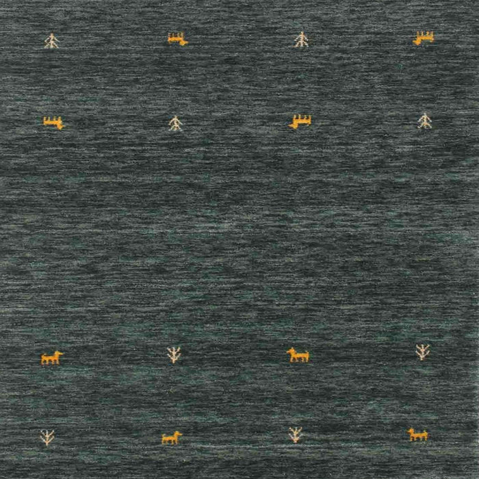 Sideview of Machine Washable Contemporary Gray Rug, wshcon916