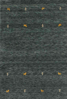 Contemporary Gray Modern Rug, con916