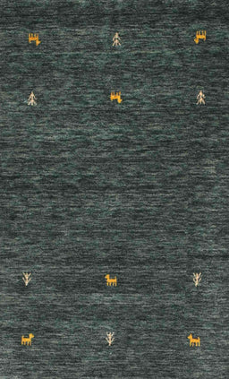 Contemporary Gray Modern Rug, con919
