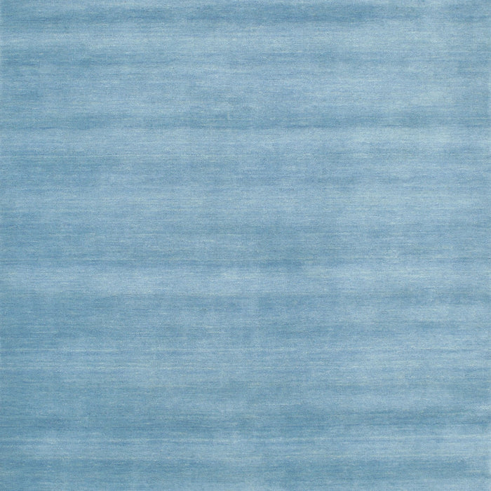 Contemporary Denim Blue Modern Rug, con91