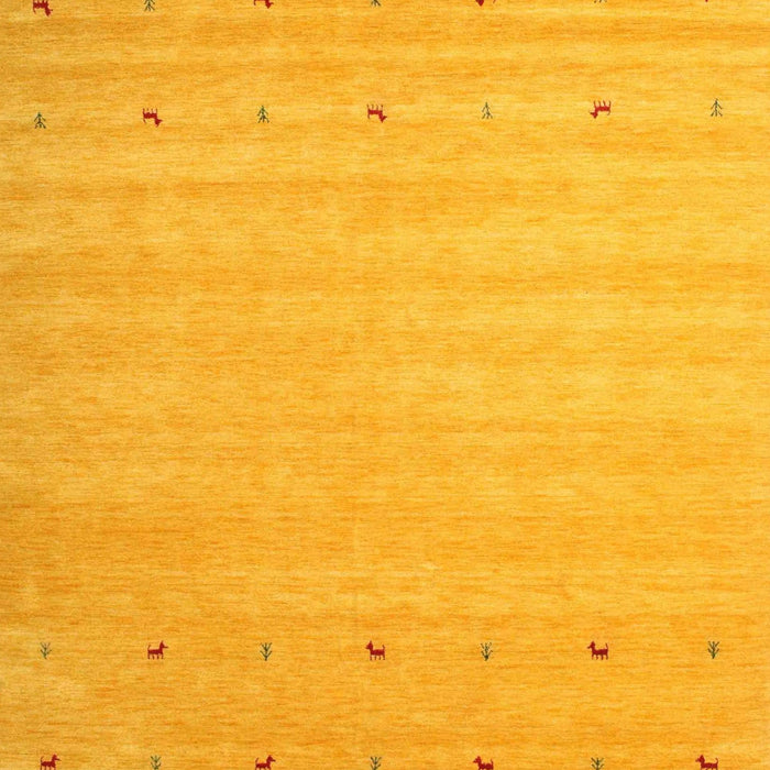 Contemporary Deep Yellow Modern Rug, con923