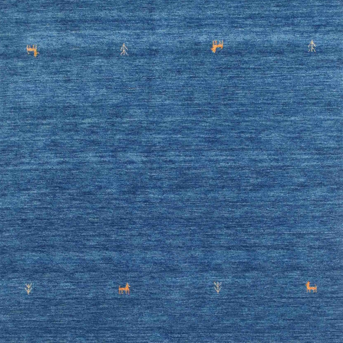 Contemporary Blue Modern Rug, con924