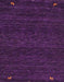 Machine Washable Contemporary Purple Rug, wshcon929