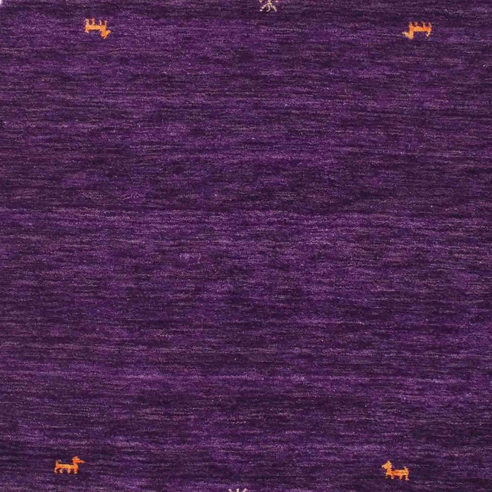 Square Contemporary Purple Modern Rug, con929
