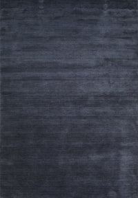 Machine Washable Contemporary Dark Slate Blue Rug, wshcon92