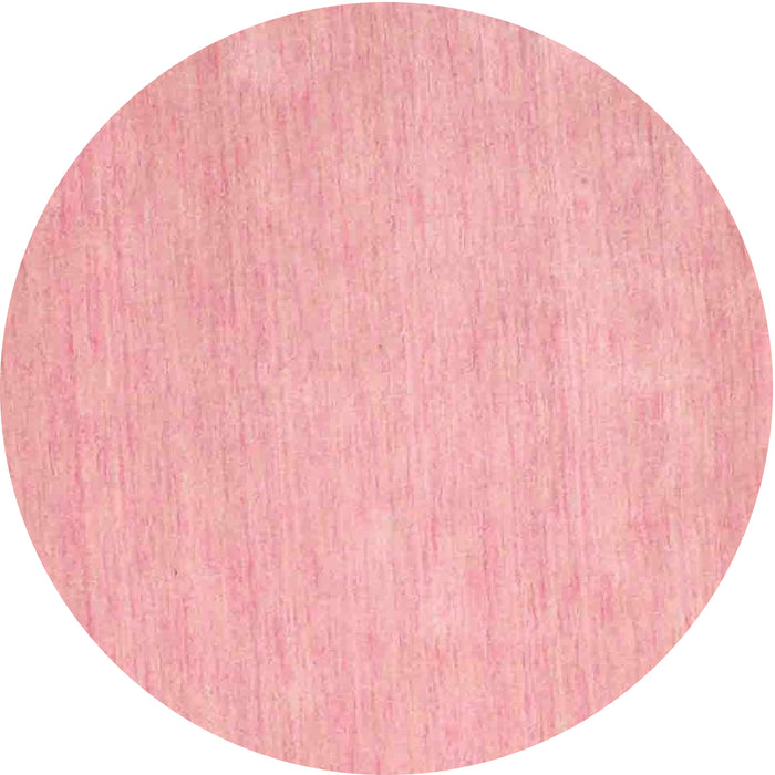 Sideview of Contemporary Light Coral Pink Modern Rug, con931