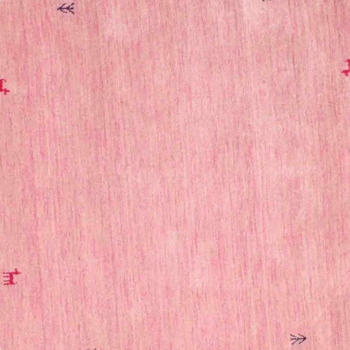 Square Contemporary Light Coral Pink Modern Rug, con931