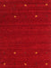 Machine Washable Contemporary Orange Red Rug, wshcon932