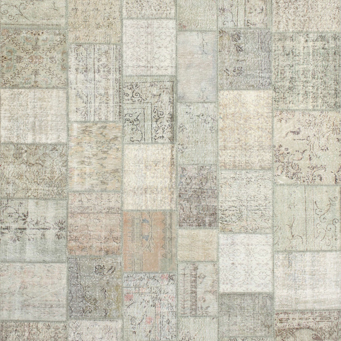 Contemporary Sage Green Modern Rug, con943