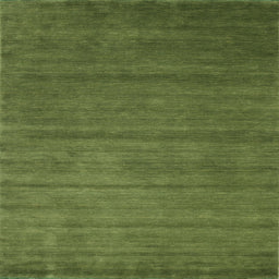 Square Contemporary Seaweed Green Modern Rug, con94