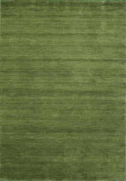 Contemporary Seaweed Green Modern Rug, con94