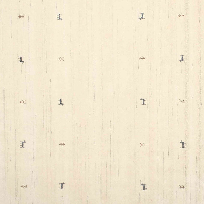 Machine Washable Contemporary Navajo White Rug, wshcon954