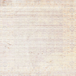 Sideview of Machine Washable Contemporary Champagne Beige Rug, wshcon955