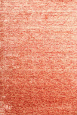 Machine Washable Contemporary Orange Red Rug, wshcon956