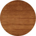 Sideview of Contemporary Mahogany Brown Modern Rug, con95