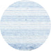 Sideview of Contemporary Water Blue Modern Rug, con962